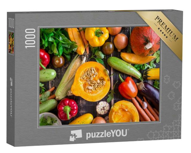 Puzzle 1000 Teile „Knackig frisches Gemüse“