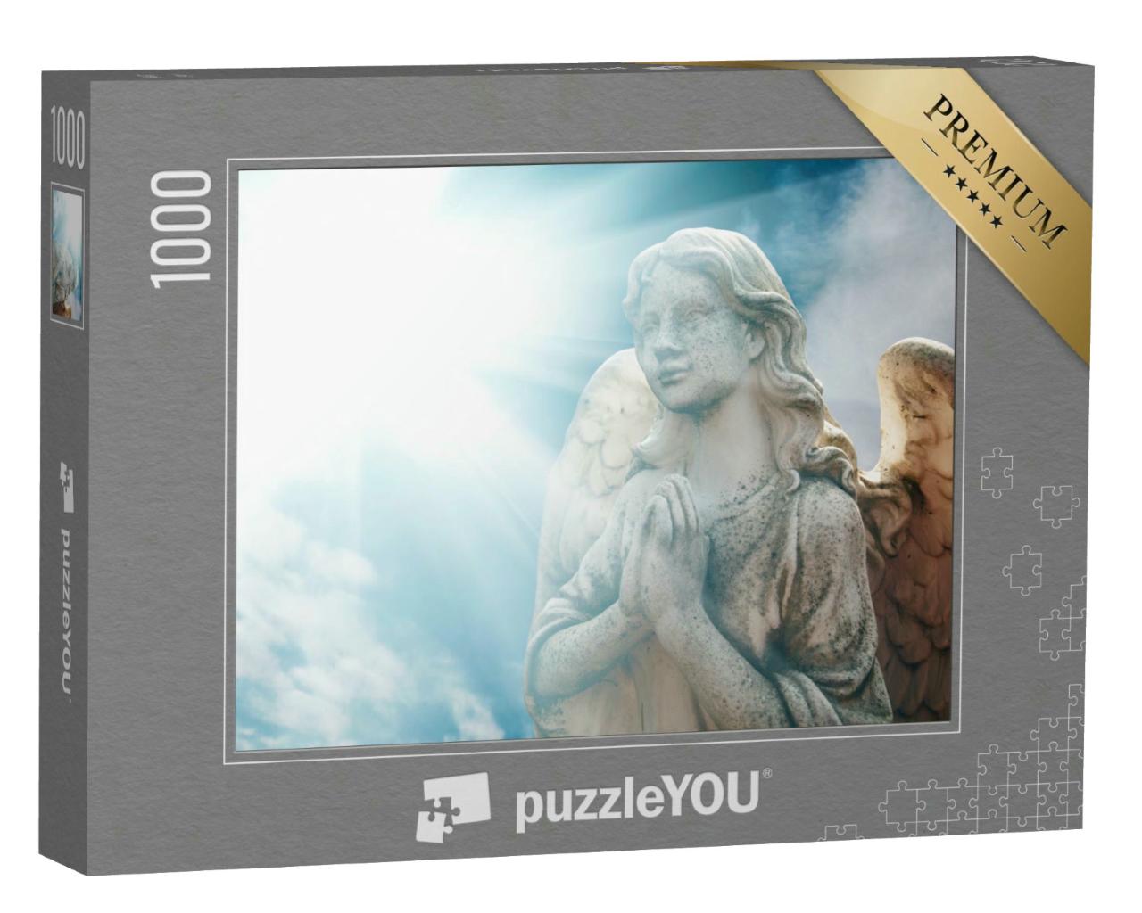 Puzzle 1000 Teile „Antike Statue eines Engels“