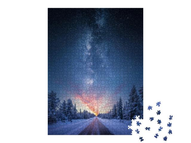 Puzzle 1000 Teile „Epische Milchstraße“