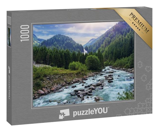 Puzzle 1000 Teile „Die Krimmler Ache in den Hohen Tauern“