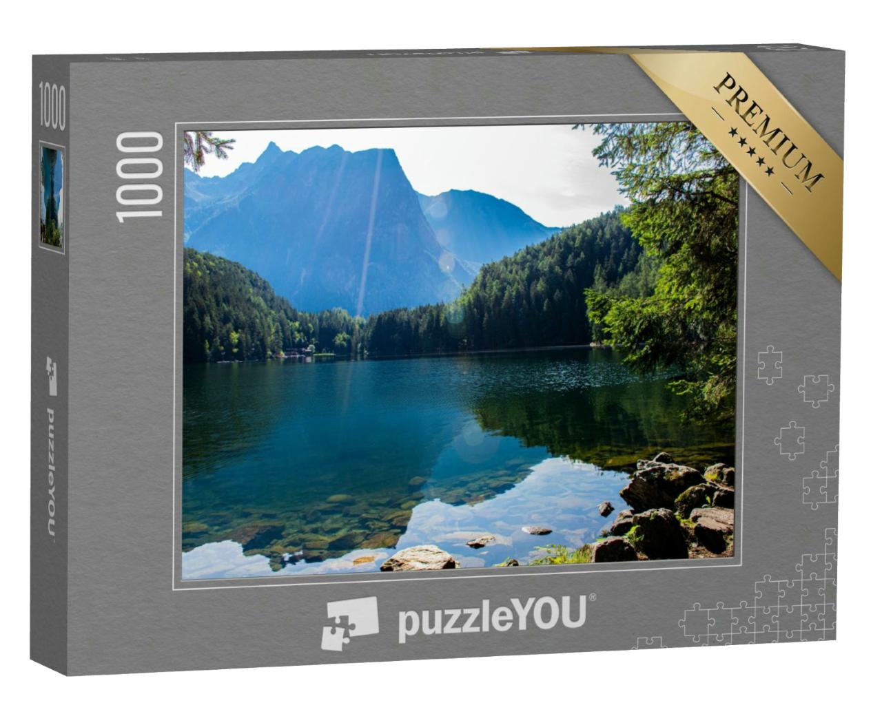 Puzzle 1000 Teile „Piburger See im Ötztal“