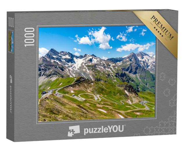 Puzzle 1000 Teile „Hochalpenstraße in den Hohen Tauern, Österreich“