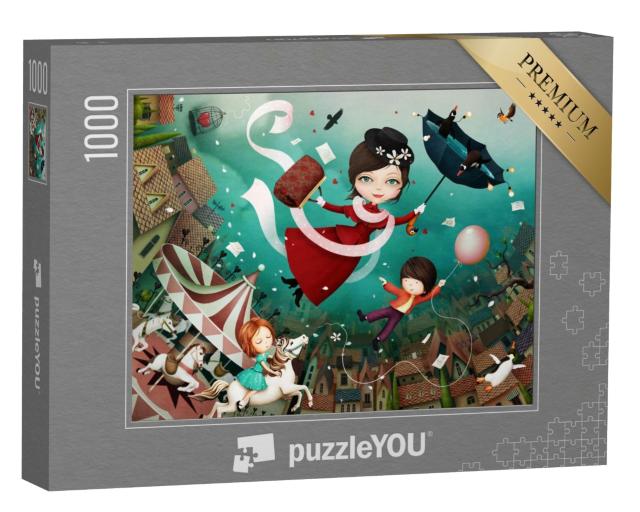 Puzzle 1000 Teile „Motiv nach dem Märchen von Mary Poppins“