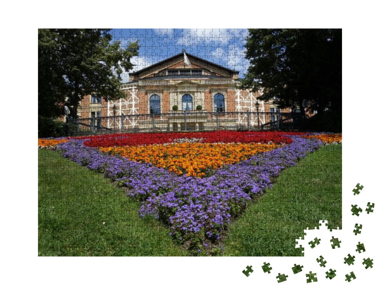Puzzle 1000 Teile „Festspielhaus Bayreuth in Bayern“