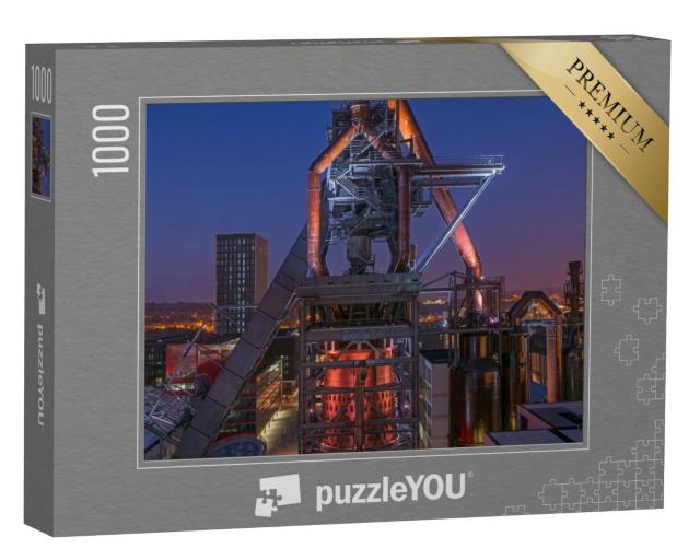 Puzzle 1000 Teile „Hochofen A, Belfal-Hochöfen, Luxemburg“