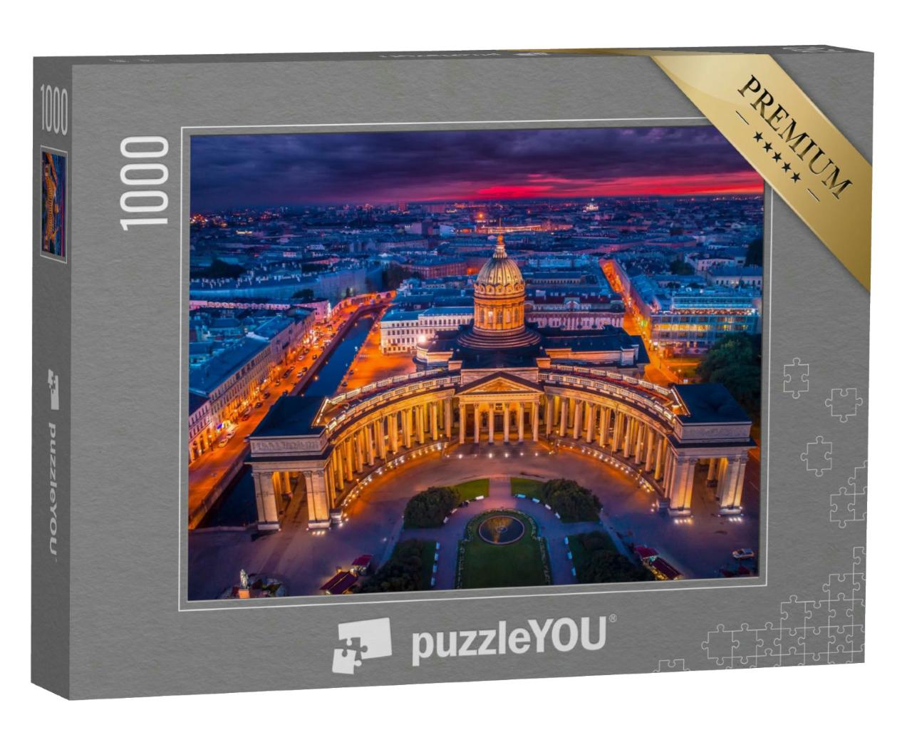 Puzzle 1000 Teile „St. Petersburg: Kasaner Kathedrale“