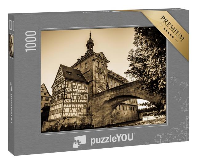 Puzzle 1000 Teile „Altes Rathaus von Bamberg, Deutschland“