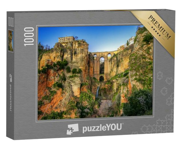 Puzzle 1000 Teile „Historisches Dorf Ronda in Andalusien, Spanien“