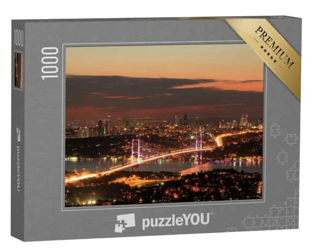 Puzzle 1000 Teile „Bosporus-Brücke, Istanbul“