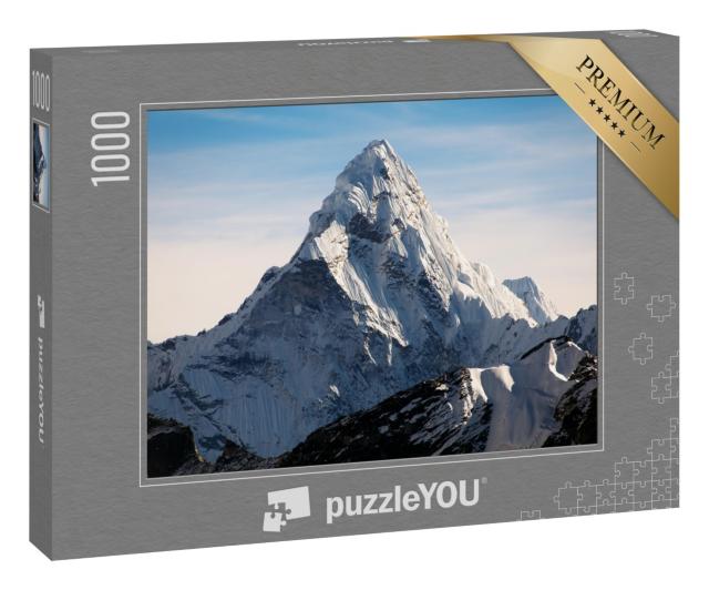 Puzzle 1000 Teile „Berg Ama Dablam auf dem Weg zum Everest Base Camp, Nepal“