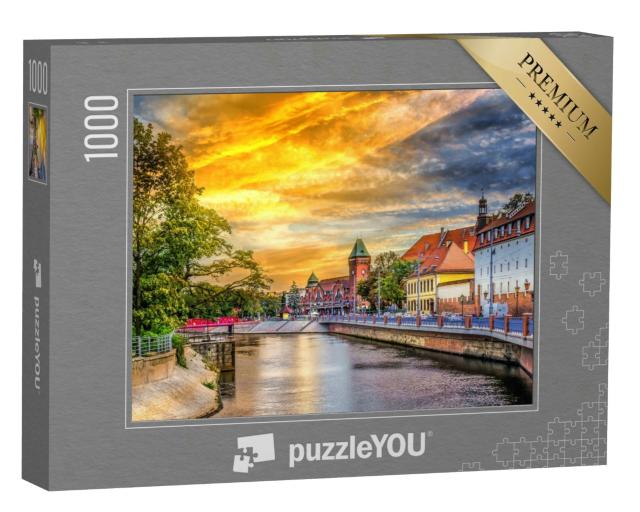Puzzle 1000 Teile „Stadt Breslau in einem sonnigen Sommer, Polen“