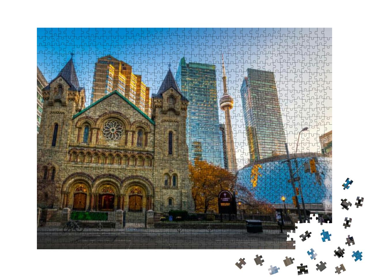 Puzzle 1000 Teile „St. Andrew's Presbyterian Church, Toronto, Ontario, Kanada“