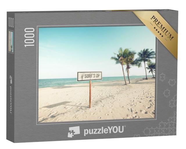 Puzzle 1000 Teile „Ein tropisches Strandparadies“
