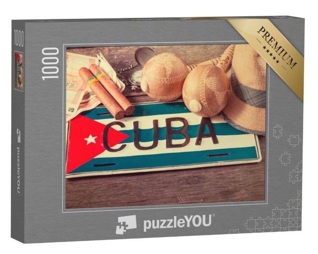 Puzzle 1000 Teile „Impressionen von Kuba“