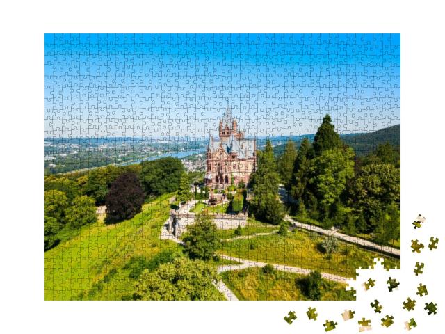 Puzzle 1000 Teile „Schloss Drachenburg in Königswinter “