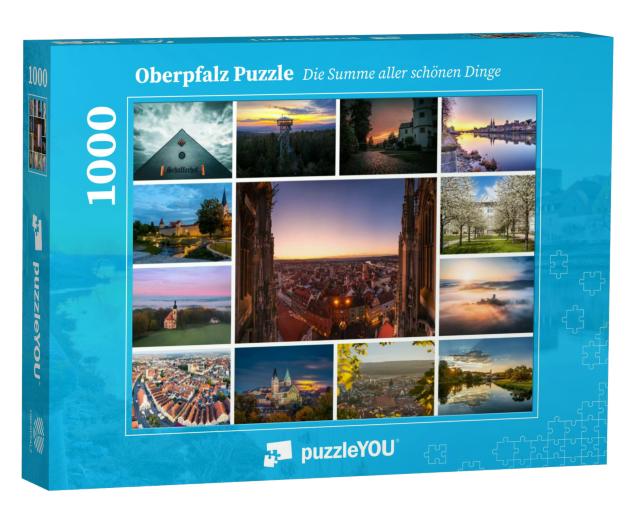 Puzzle 1000 Teile „Collage Oberpfalz“
