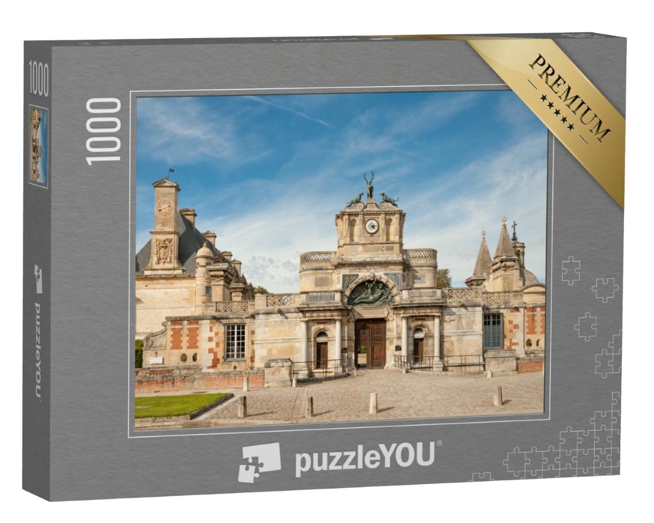 Puzzle 1000 Teile „Chateau d'Anet bei Dreux in der Normandie, Frankreich“