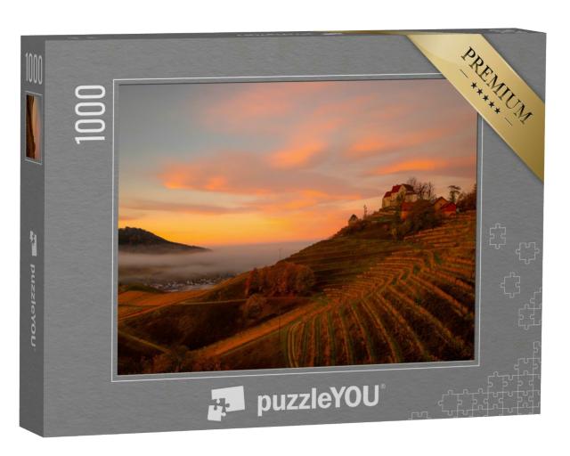 Puzzle 1000 Teile „Wunderschöne Landschaft im Schwarzwald, Deutschland“