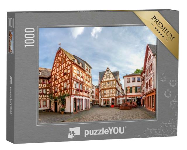 Puzzle 1000 Teile „Altstadt von Mainz, Deutschland“
