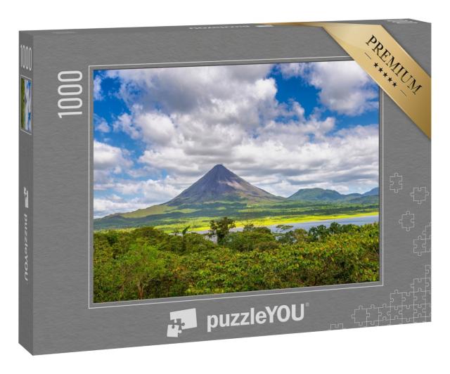Puzzle 1000 Teile „Vulkan Arenal, La Fortuna, Costa Rica“