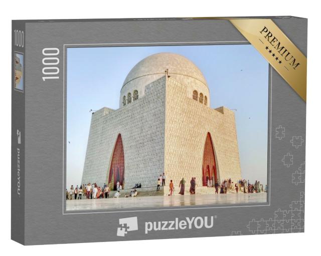 Puzzle 1000 Teile „Qaid e Azam Muhammad Ali Jinah, Mazar e Qaid“