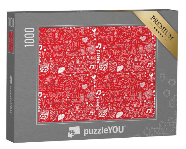 Puzzle 1000 Teile „Valentinstag“