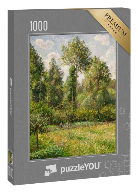Puzzle 1000 Teile „Camille Pissarro - Pappeln, Éragny“