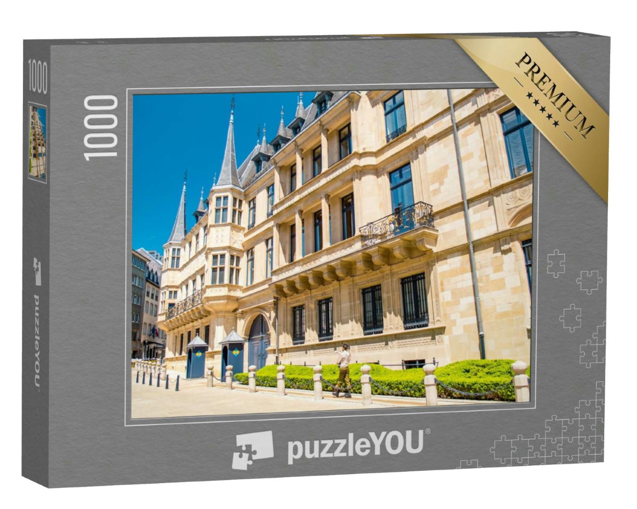 Puzzle 1000 Teile „Imposanter großherzoglicher Palast, Luxemburg“