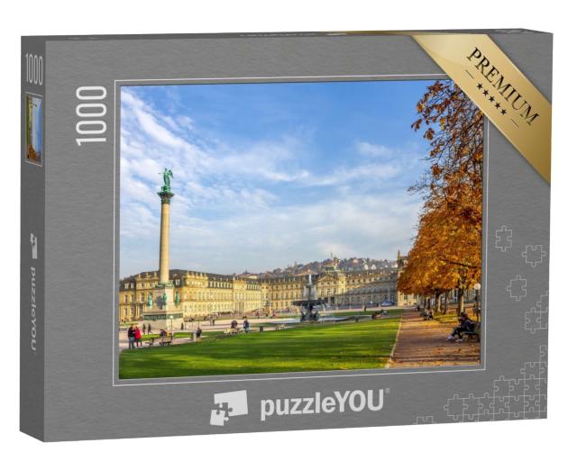Puzzle 1000 Teile „Schlossplatz, Stuttgart“