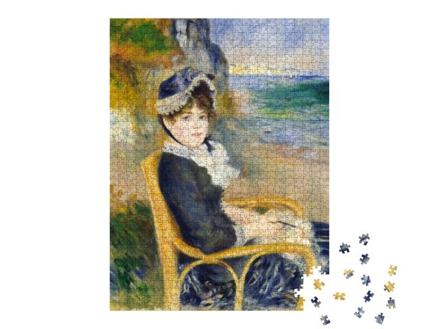 Puzzle 1000 Teile „Auguste Renoir - Am Meeresufer“