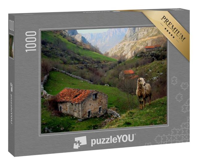 Puzzle 1000 Teile „In den spanischen Bergen“