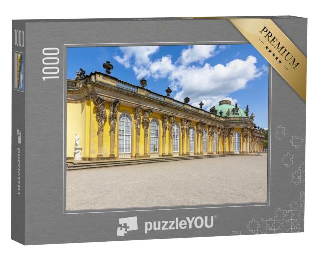 Puzzle 1000 Teile „Schloss Sanssouci in Potsdam“