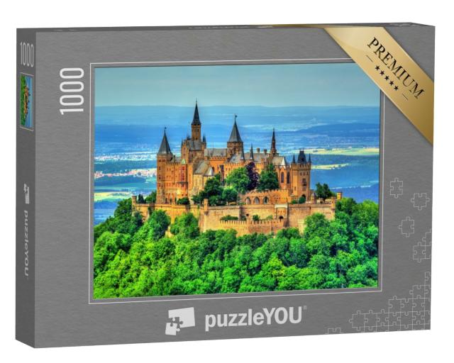 Puzzle 1000 Teile „Burg Hohenzollern auf der Schwäbischen Alb“