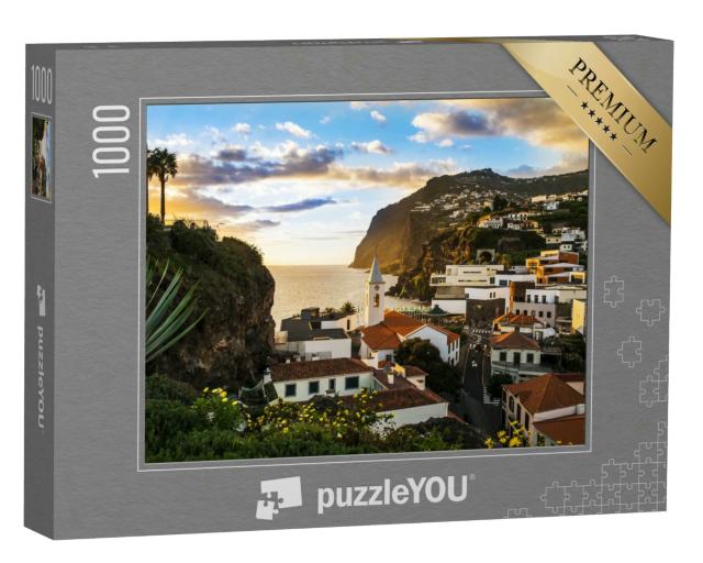 Puzzle 1000 Teile „Camara de Lobos, kleiner Hafen auf der Insel Madeira“
