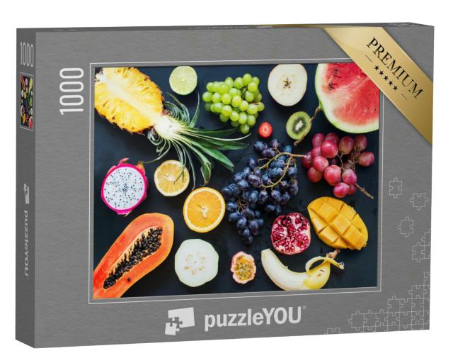 Puzzle 1000 Teile „Tropische Früchte“
