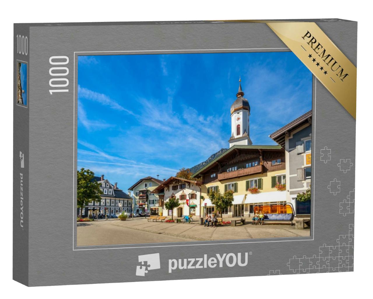 Puzzle 1000 Teile „Wunderschönes Garmisch-Partenkirchen“