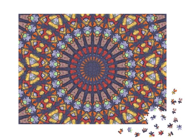 Puzzle 1000 Teile „Мandala-Kaleidoskop“