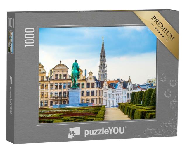 Puzzle 1000 Teile „Kunstberg oder Mont des Arts, Zentrum von Brüssel, Belgien“
