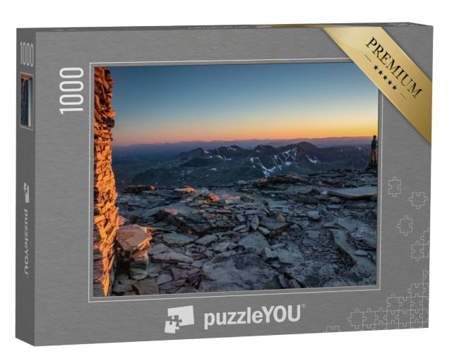 Puzzle 1000 Teile „Die Aussicht vom Rondeslottet im Rondane-Nationalpark, Norwegen“