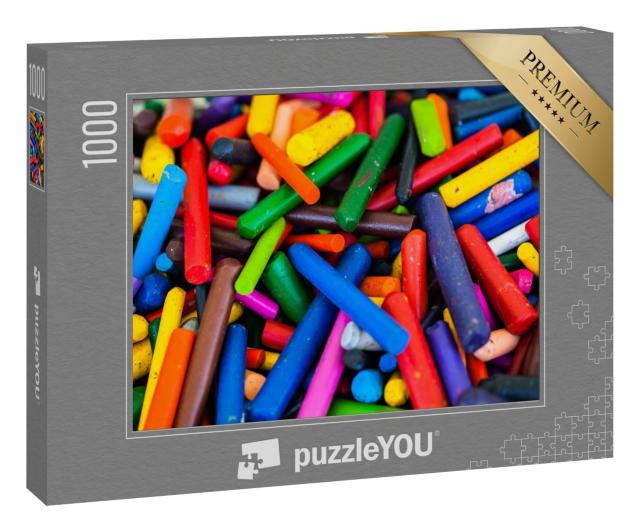 Puzzle 1000 Teile „Buntstifte“