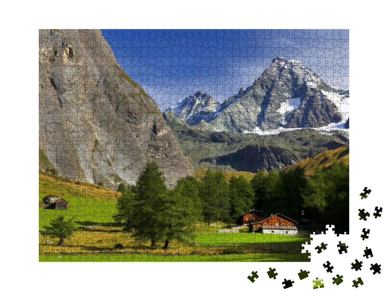 Puzzle 1000 Teile „Großglocknergipfel (3798m), Nationalpark Hohe Tauern, Österreichische Alpen, Österreich“