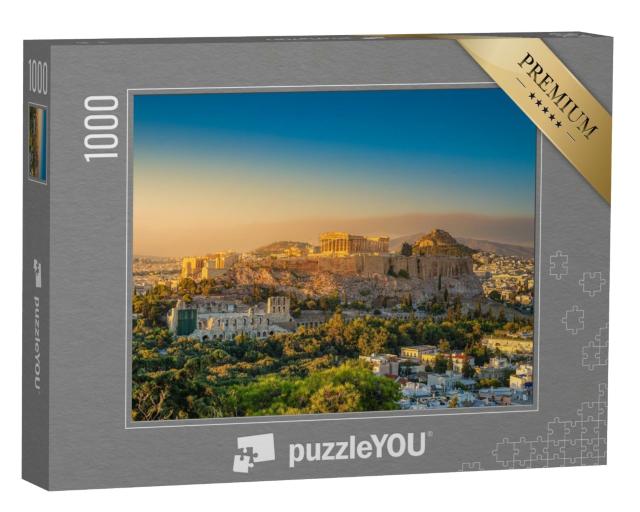 Puzzle 1000 Teile „Beeindruckende Akropolis von Athen“