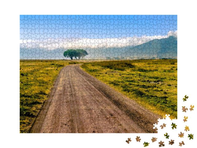 Puzzle 1000 Teile „Tansania, Afrika“