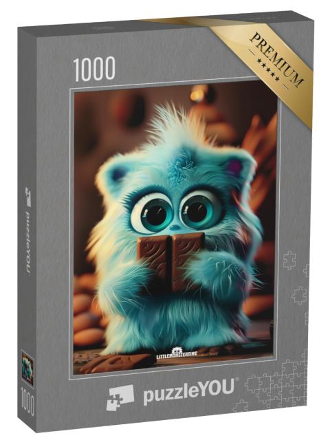 Puzzle 1000 Teile „LITTLEMONSTERTIME: Pixie“