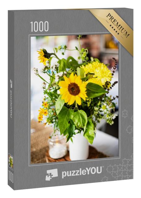Puzzle 1000 Teile „Gelbe Sonnenblumen “