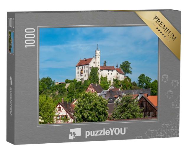 Puzzle 1000 Teile „Schloss Gößweinstein in Franken, Bayern“