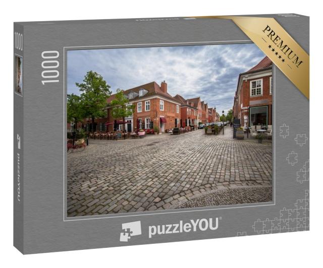 Puzzle 1000 Teile „Das Holländische Viertel der Stadt Potsdam, Brandenburg, Deutschland“