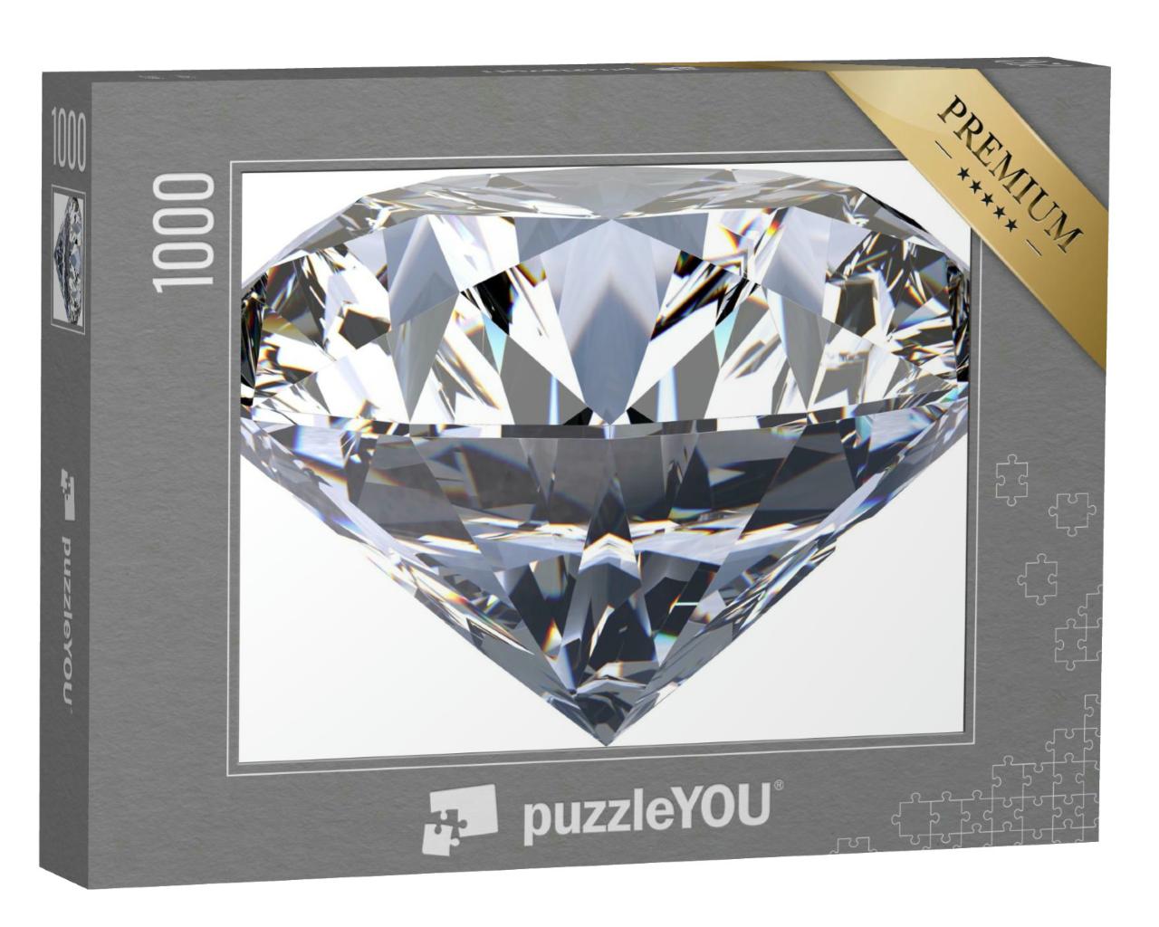 Puzzle 1000 Teile „Großer klarer Diamant“
