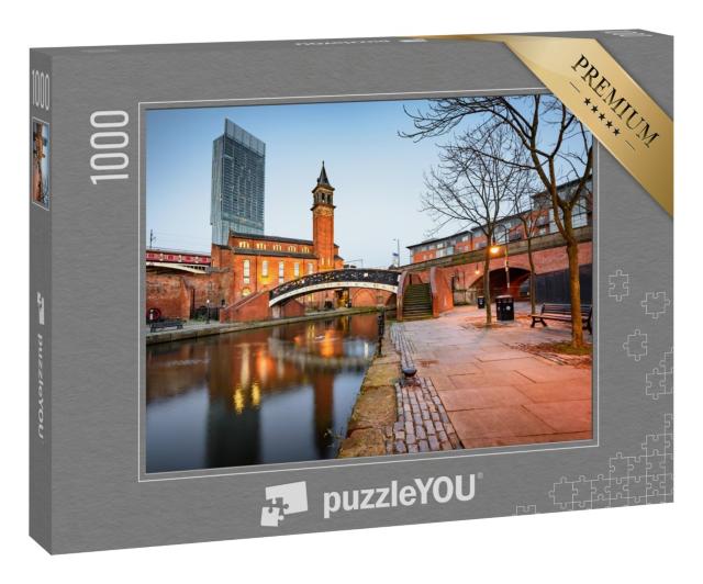 Puzzle 1000 Teile „Kanalgebiet in Manchester , Nordwestengland“