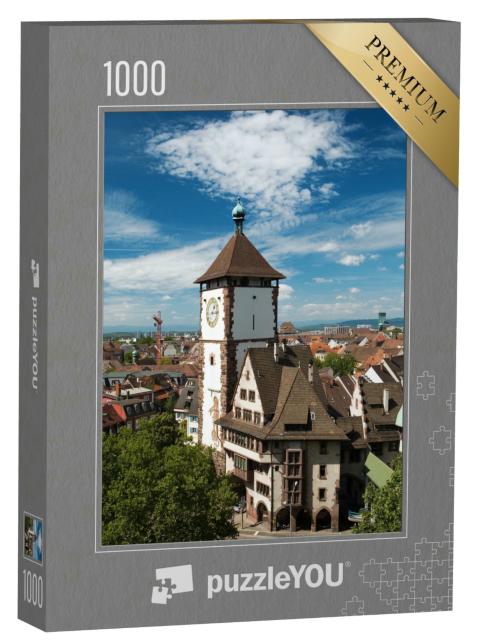 Puzzle 1000 Teile „Freiburg im Breisgau, Schwabentor“